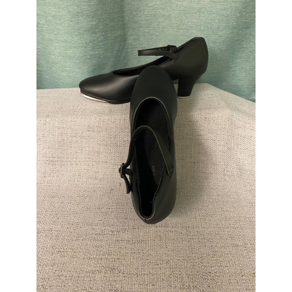 Theatricals Shoes - Theatricals T9800 Black Tap Shoes Mary Jane Character Heel Womens 7.5 M